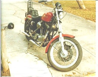 77 Sportster
My first HD after 2 XS 650's. 20 Years Ago when I was attending AMI in Daytona, Fl.
