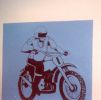 Motocross painting