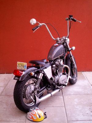 Click to view full size image
 ============== 
after...
This is what she looks like today.
Keywords: xs650 bobber bigcam59 chopper
