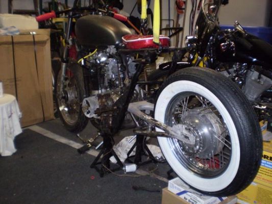 Click to view full size image
 ============== 
Swingarm
Finally got the swingarm done

