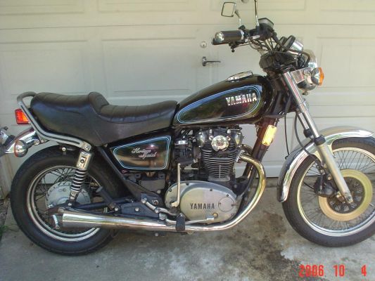 Click to view full size image
 ============== 
1982 XS 650
As received, little does it know what's in store.......
