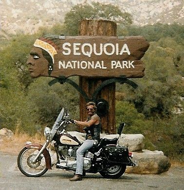 At Sequoia National Park
From My 1988 California Trip
